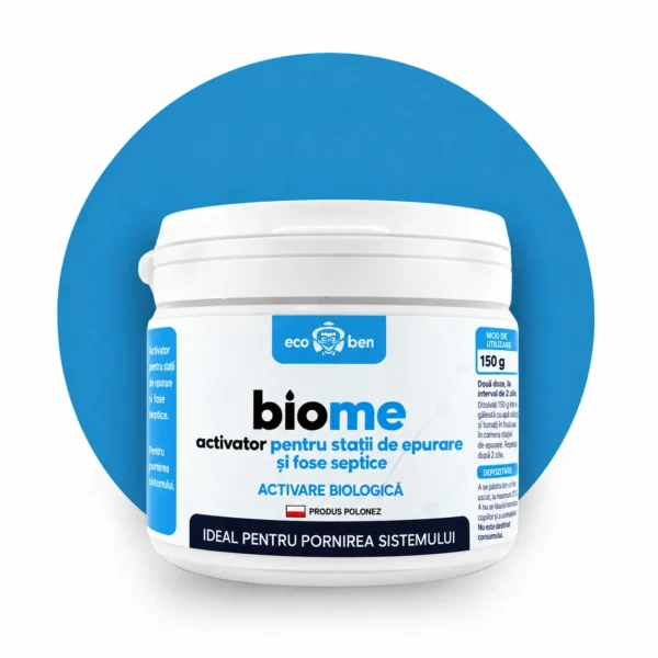 BioMe Starter Care – activator pentru stații de epurare și fose septice 300 g