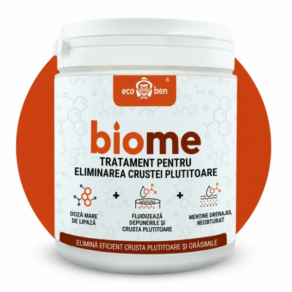 BioMe Reductor de crustă – tratament pentru crusta de grăsime din fosa septică 300 g