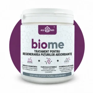 BioMe Regenerator Puț Absorbant – bacterii pentru refacerea puțului absorbant 600 g
