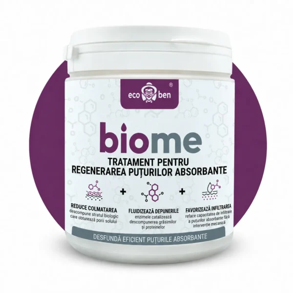 BioMe Regenerator Puț Absorbant – bacterii pentru refacerea puțului absorbant 600 g