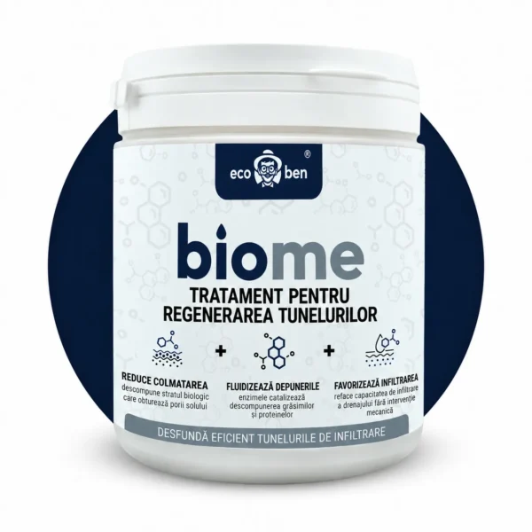 BioMe Regenerator Tuneluri – bacterii pentru refacerea tunelurilor de infiltrare 600 g