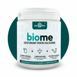 BioMe Desfundant biologic pentru bucătărie 500 g – chiuvetă, grăsimi, resturi de mâncare